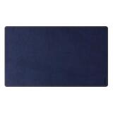 Rhodiarama sous-main souple L (90x43 cm) simili cuir italien - étui kraft - Bleu nuit