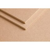 Carton Mousse Kraft 5 feuilles 70x100cm 5mm - Brun