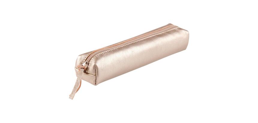 CUIRISÉ Trousse SLIM 4x2,5x19,5 cm - Gris