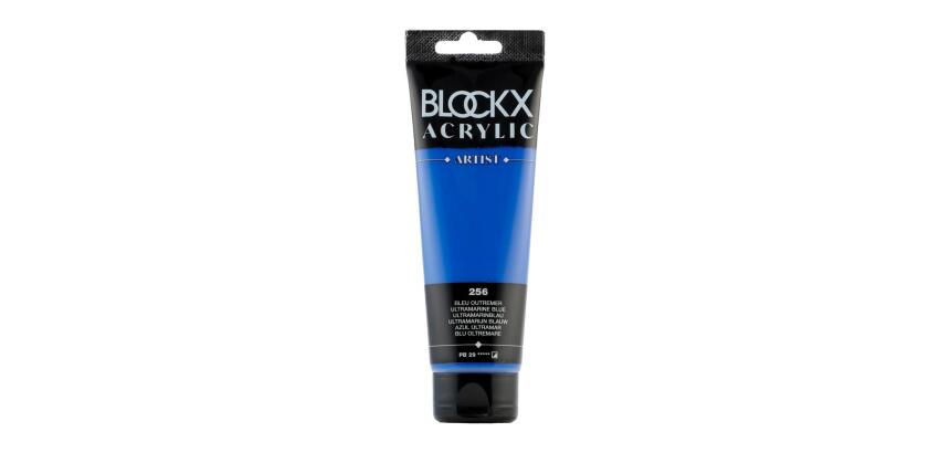 Peinture acrylique fine tube 120ml - Bleu outremer