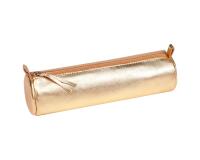 CUIRISÉ - Trousse ronde Ø5,5x22 - Doré