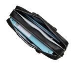 Exactive leather Laptop Double Bag black - Black