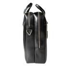 Maletín para portátil 15,6" doble compartimento Exactive® piel Negra