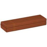 Rhodiarama plumier simili cuir italien 21x5,5x3 cm - Cuivre