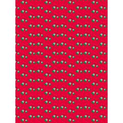 821 - Pochette 20 feuilles Décopatch Texture - Rouge