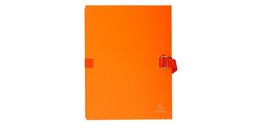 Chemise dos extensible avec rabat papier - 24x32cm