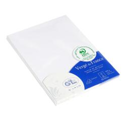 25 cartes C6 (107x152mm) Vergé 210g