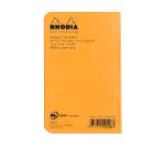 Carnet piqué O&B Rhodia Classic 7,5x12 cm 48p petits carreaux 5x5 non détachables 80g - Assortis