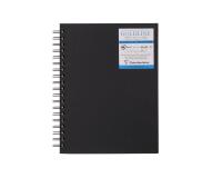 Goldline carnet spiralé 40F 17,8x25x4cm 250g - Noir