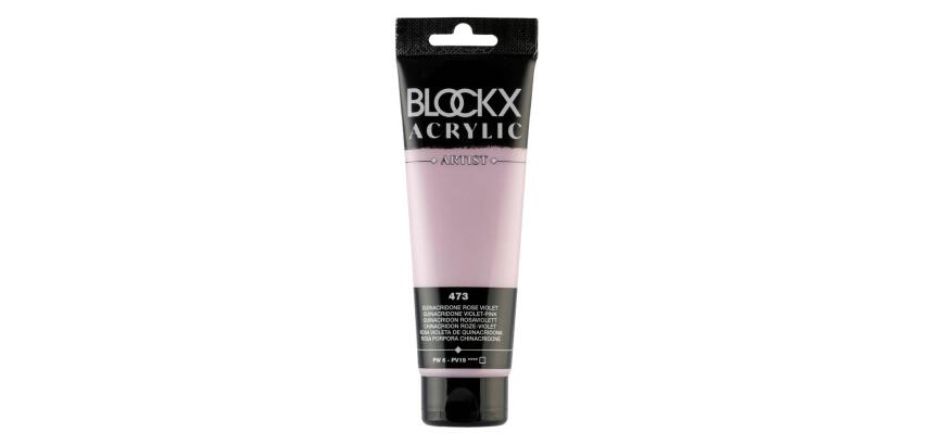 Peinture acrylique fine tube 120ml - Quinacridone rose violet