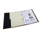 Intercalaires imprimés Carte peau 155g 24 positions de A à Z - A4 - Ivoire