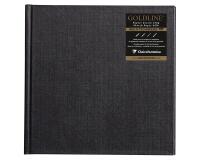 Goldline carnet cousu collé 64F 15x15cm 140g - Blanc