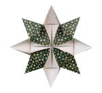 ORIGAMI, Pochette de 60 feuilles 70g/m2 au format 15x15cm - Souvenirs de Noël - Multicolore