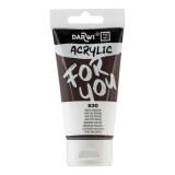 Darwi For You tube de peinture acrylique 75 ml - Brun Van Dijk