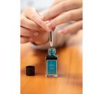 Encre 1670 à paillettes dorées 15ml - Turquoise de Perse