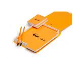 Coffret Rhodia l'essentiel - petits carreaux 5x5 - Orange