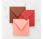 Paquet de 20 enveloppes Pollen 140x140mm 120g/m2