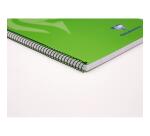 Mimesys Folio spiral notebook 21.5x31cm 160 squared pages 4x4 with margin, polypropylene cover in bright colors - Assorted