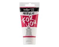 Darwi For You tube de peinture acrylique 75 ml - Magenta primaire