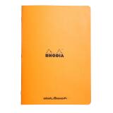 Cahier piqué Rhodia Classic 21x29,7 cm 96 pages dot non détachables 80g - Orange