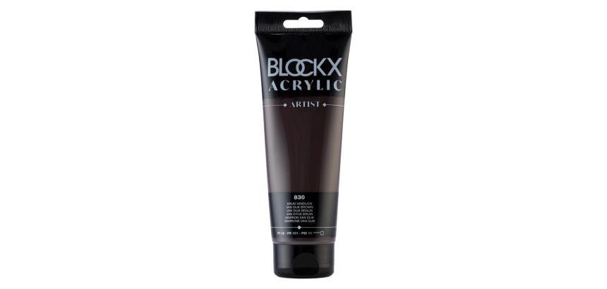 Peinture acrylique fine tube 250ml - Brun Van Dijk