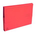 Packung mit 10 Aktenmappen mit Verschlußkappe, Recycling-Karton 290g, 24x32cm für DIN A4, Forever