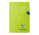 Carnet piqué Mimesys 11x17cm 48 pages ligné Couleur aléatoire - Assortis