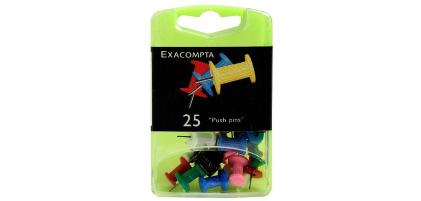 Exacompta Push Pins (Box of 25)