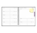 Agenda de bureau Lady 18S spiralé Dodo & Cath 15 x 17 cm Semainier Janvier à Décembre 2026 - Visuel