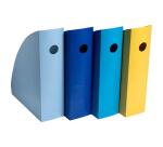 Set de 4 porte-revues Mag-Cube Bee Blue - Couleurs assorties