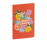 Dolce Amore, Carnet cousu fil 9x14cm, 96 pages, ligné, ass.