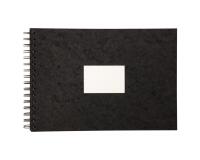 Carnet de Voyage aquarelle spiralé 20F A4 300g - Noir