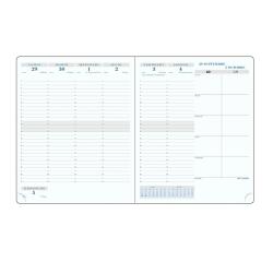 Recharge semainier SAS 22 Non-stop 18.5 x 22.5 cm Aout 2025 à Août 2026.