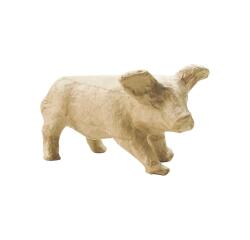 Cochon debout 5,5cm - Kraft