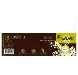 Carte 106x213 FOREVER 210g pqt 25