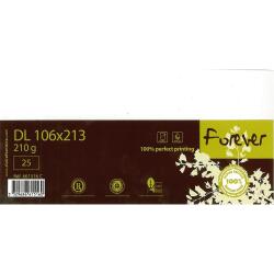 Carte 106x213 FOREVER 210g pqt 25