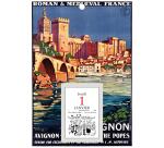 Bloc comique éphéméride Affiches anciennes sur support plaque imprimée 18 x 26 cm 2026 - Visuels assortis