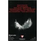Etival Color bloc collé 20F A3 160g - Noir