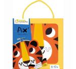 Pix Gallery, Tambourin Tigre - Orange