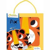 Pix Gallery, Tambourin Tigre - Orange