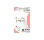 Paquet de 5 cartes simples Grain de Pollen 82x128mm 210g/m² - Poudre de corail