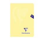 Carnet piqué Mimesys PASTEL A5 96 pages petits carreaux couverture polypropylène - Assortis