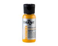 DARWI Flacon de 50 ml de Peinture Textile Opaque - jaune soleil