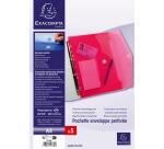 Fundas en forma de sobre con taladros A4 2/100e Polipopileno reciclado - Colores surtidos