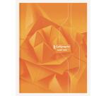 Cahier brochure rembordée rigide 7000 24x32 cm 192 pages grands carreaux 70 g - Assortis
