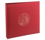 Classeur numismatique + 5 feuilles plastique - 24,5x25 cm