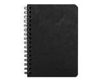 Cahier reliure intégrale Age Bag 9x14 100 pages 5x5 - Noir