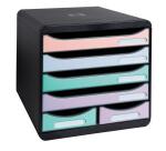 Cassettiera Big Box Maxi 6 cassetti Aquarel - Colori assortiti