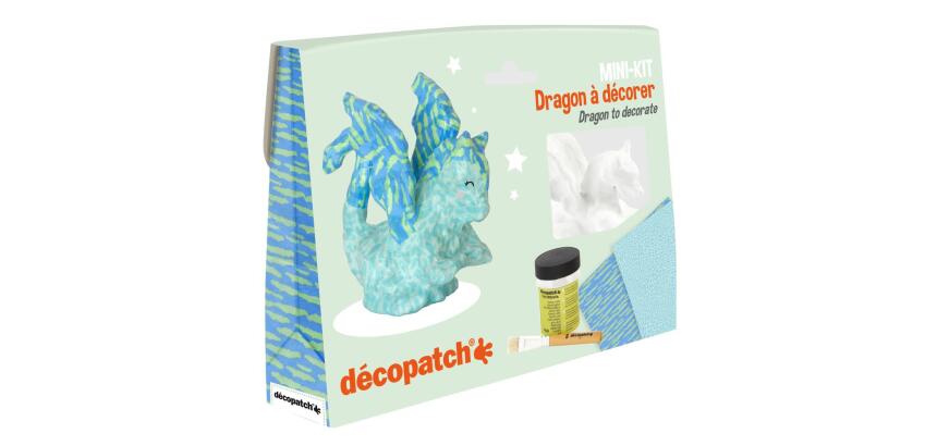 Mini-kit dragon - Bleu