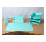 Verticale sorteer / brievenhouder met 3 verdelingen in karton